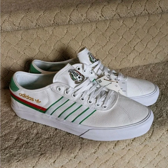 adidas gazelle silver green womens Adidas Delpala Premiere Shoes